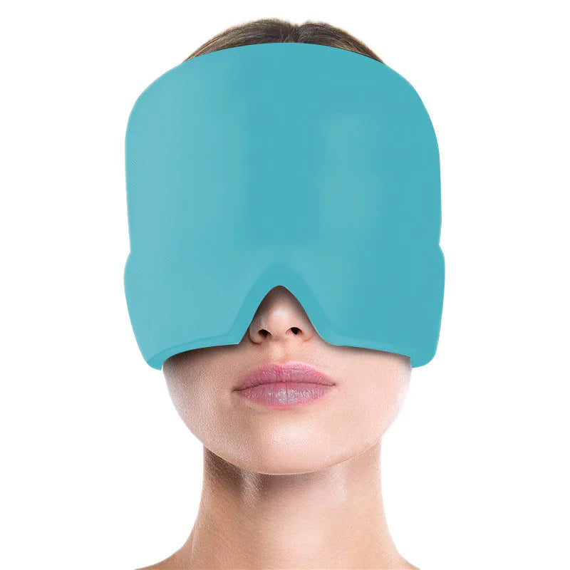 Migraine Relief Hat Mask - Cold Compress Hood